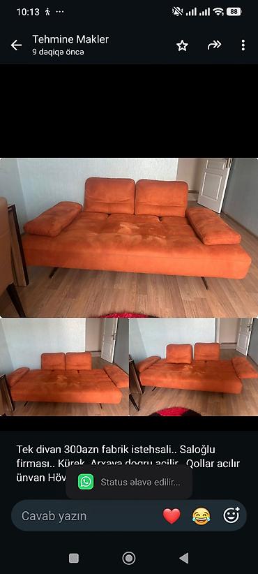 Tek divan 300azn fabrik istehsali. Saloğlu firması. Kürek Arxaya lalafo.az -da Tek divan 300azn fabrik istehsali. Saloğlu firması. Kürek Arxaya