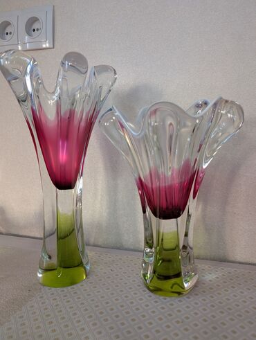 Вазы: Вазы!!! Ссср!!! Богемия!! (чехия) всё в идеальном состояние!!! Цены — 4