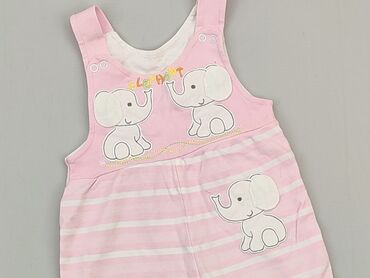 legginsy w pepitke: Dungarees, 0-3 months, condition - Very good