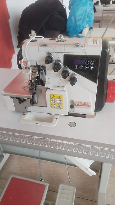Tikiş maşınları: Yamata FYA5-4 sənaye overlok tikiş maşını - 4 iplik/2 iynəlik overlok — 1