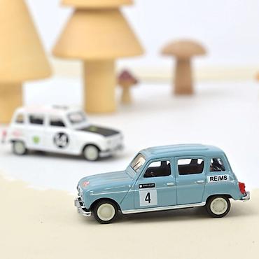 tomos za decu: 🏁 Renault 4 2011 Historic Racing #4 – Norev Minijet (1:64) Norev — 1