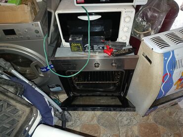 Mətbəx üçün digər texnika: Mətbəx və məişət texnikası dəsti - Daxili soba: paslanmayan polad ön — 4