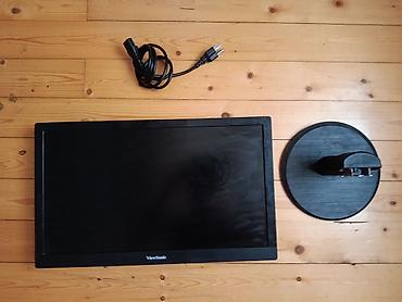Настольные ПК и комплектующие: ViewSonic LED monitor - Ekran diaqonalı: təxminən 22–24 düym (geniş — 3