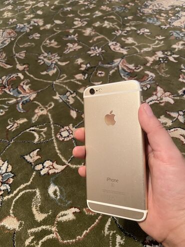 Apple iPhone: IPhone 6s, Б/у, 32 ГБ, Золотой, 100 %