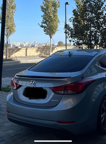 Spoylerlər: Spoyler, İşlənmiş, Plastik, Hyundai Elantra