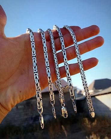 Серебряные цепочки: Цепочка, Проба 960, Унисекс, Новый — 20