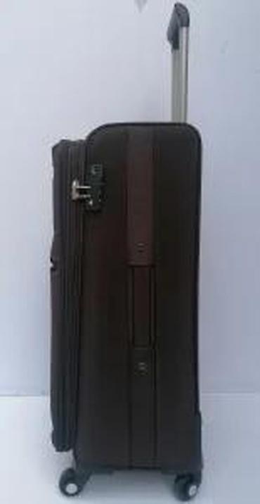 Putni koferi i torbe: Putni kofer na točkićima – Reddy Wenge, braon - Materijal: izdržljiva — 20