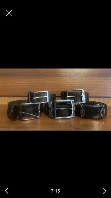 Kəmərlər: Kəmər, Təbii dəri, Yeni — 9