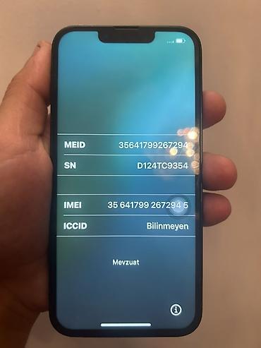 ayfon 13 qiyməti: IPhone 13, 128 GB, Yaşıl, Face ID — 3