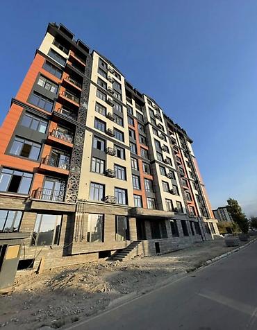 Продажа квартир: 1 комната, 43 м², Кок-Жар мкр Элитка, 9 этаж, ПСО (под самоотделку) — 4