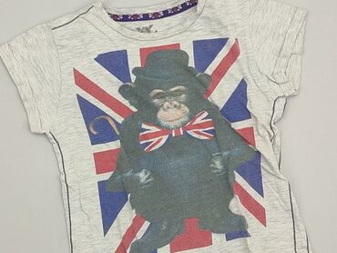 sukienka w groszki letnia: T-shirt, Rebel, 4-5 years, 104-110 cm, condition - Very good