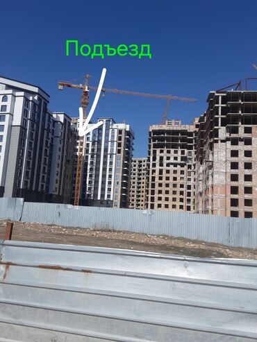 квартиры в кыргызстане: 2 комнаты, 82 м², Элитка, 6 этаж, ПСО (под самоотделку)