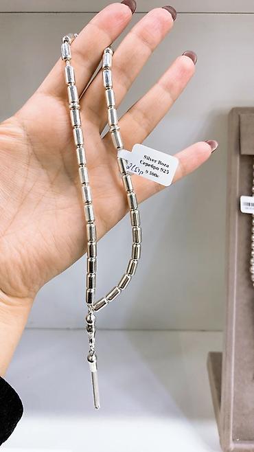 серебряные четки мусульманские: Серебряные чётки Silver Roza, проба 925. Варианты дизайна: - Шарики с — 3