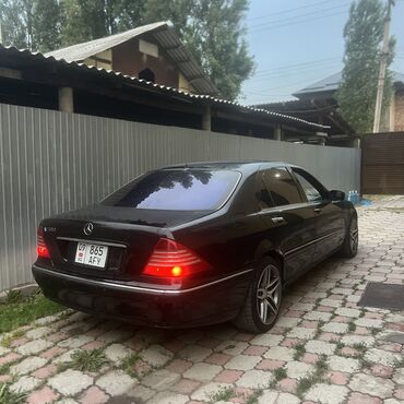 Mercedes-Benz: Mercedes-Benz S-Class: 2002 г., 5 л, Автомат, Бензин, Седан