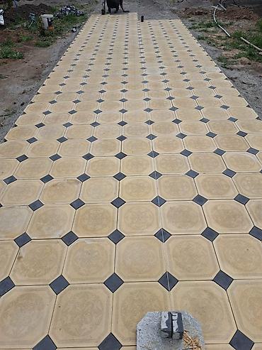 Тротуарная плитка: Тротуарная плитка, Другая модель, Бетонная, Для двора, Новый — 8