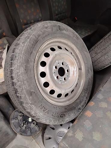 antikvar maşınlar: Mercedes üçün 4 ədəd təkər diski ilə birlikdə. - Növ: polad diskli — 1