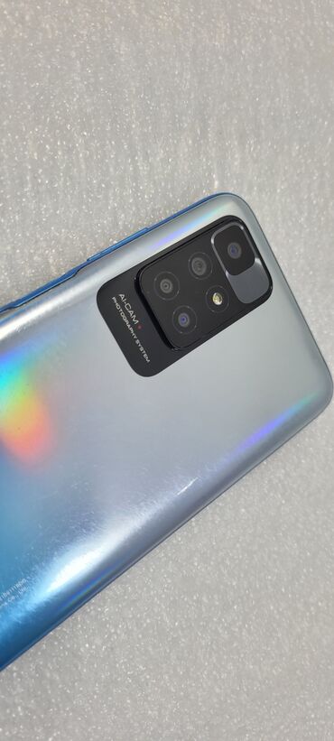poco x7 pro купить в бишкеке: Redmi, Redmi Note 10, Б/у, 64 ГБ, цвет - Голубой, 2 SIM
