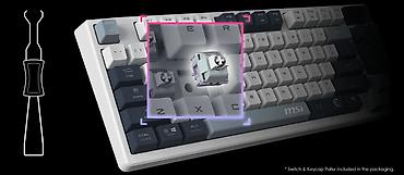 marshall major v: Gaming Keyboard FORGE GK600 TKL Wireless SKY RU ⚡ MSI Gaming Keyboard — 3