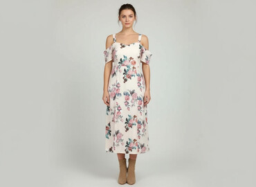 tanie sklepy internetowe z sukienkimi: Shein, Sukienka damska, rozmiar L