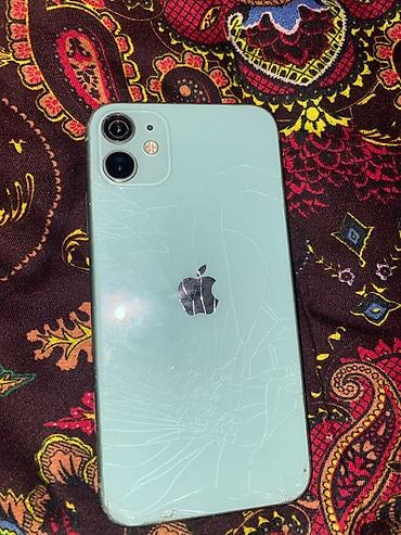 IPhone 11, Б/у, 64 ГБ, Зеленый, 72 %