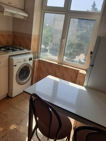 Uzunmüddətli kirayə mənzillər: Qarayev metrosuna 1 dəq məsafədə 5/3 mərtəbə təmirli ev uzunmüddətli — 6