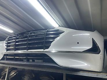 Передний бампер в сборе для седана Hyundai Sonata (VIII поколение