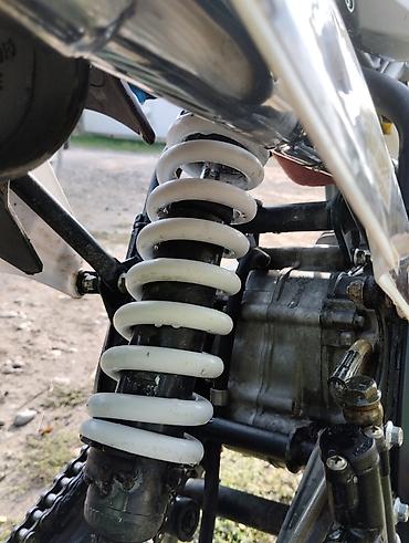 Мотоциклы: Питбайк 125 куб. см, Бензин, Взрослый, Б/у — 7