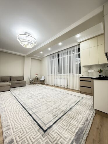 кв 2 комната: 2 комнаты, 55 м², 9 этаж, Дизайнерский ремонт
