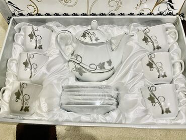 Çay dəstləri və servizlər: Çay dəsti, 6 nəfərlik