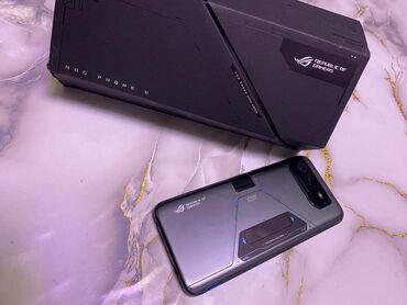 смартфон сони: Asus ROG Phone 6D Ultimate, Б/у, 512 ГБ, цвет - Серый, 2 SIM