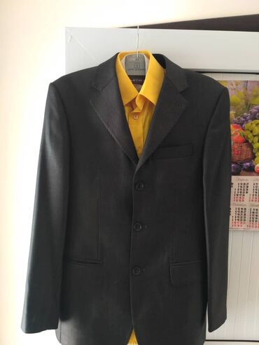 кыргызская национальная одежда: Костюм L (EU 40), цвет - Серый