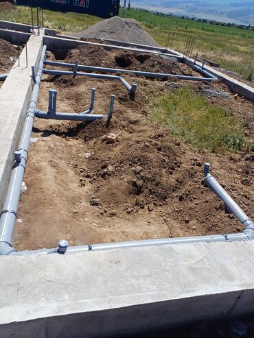 электрик на дому: Монтаж наружной и внутренней канализации под фундамент частного дома