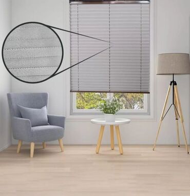 Jalüzlər: Jalyüz və plisse pərdələr – pəncərə və eyvan qapıları üçün - Model — 10