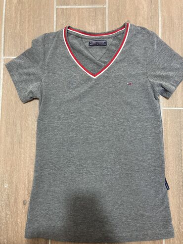majica sa kapuljacom bez rukava: Tommy Hilfiger, S (EU 36), color - Grey