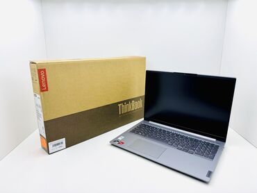 микрофон для компьютера: Ноутбук, Lenovo, 16 ГБ ОЭТ, AMD Ryzen 5, 16 ", Жаңы, Татаал эмес тапшырмалар үчүн, эс тутум SSD