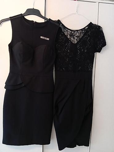 Haljine: Čipkana haljina u mint zelenoj boji - Model: ravna/silueta do kolena — 2