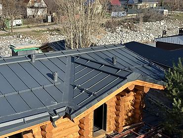 Кровля крыши: Фальцевая кровля и доборные элементы под ключ Профессиональное — 1