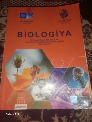 Тесты: Biologiya Landau kitab demek olar ki 2 3 defe istifade olunub cunki