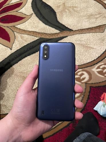 Samsung: Samsung Galaxy A01, 16 GB, rəng - Mavi, Face ID — 2