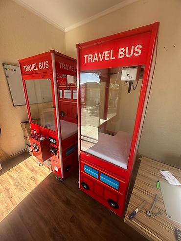 холодный цех: Игровой автомат “Travel Bus” (кран-«хватайка») - Прозрачная витрина с — 2