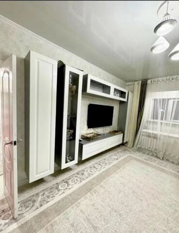 снять жилье в кыргызстане: 2 комнаты, 54 м², 106 серия улучшенная, 4 этаж, Дизайнерский ремонт