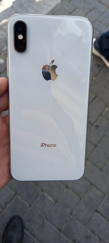 Apple iPhone: IPhone X, 64 GB, Ağ, Face ID