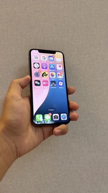 охлаждение для телефона: IPhone Xs, Б/у, 64 ГБ, Rose Gold, Чехол, Кабель, 69 %