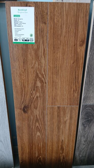 Linoleum: Laminat, Sinif - 33, 10 mm, Pulsuz çatdırılma, Ödənişli çatdırılma, Ödənişli quraşdırma, Zəmanətli, Kredit yoxdur