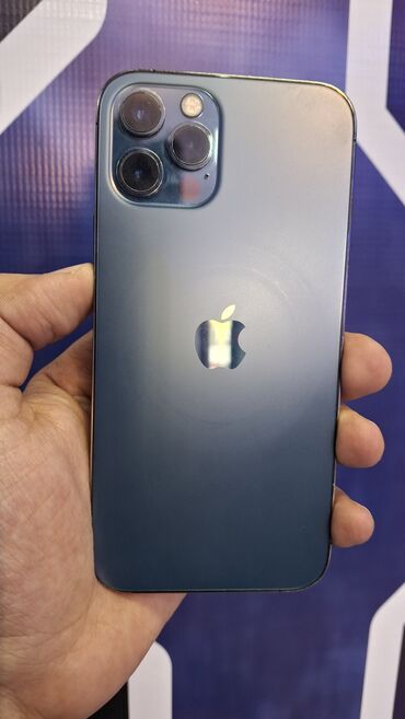 iphone 11 про макс: IPhone 12 Pro, 256 ГБ, Pacific Blue, Отпечаток пальца, Face ID