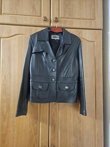 Mazzaro Paris qadın dəridən jaket - Rəng: qara - Material: təbii dəri