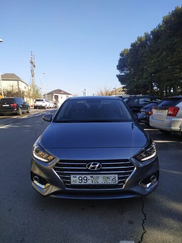 Hyundai: Hyundai accent 1.6 servis ili 2019 qiymet 27000. 6642💥