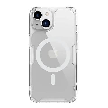 Maske i futrole za telefone: Maska Nillkin Nature Pro Magnetic za iPhone 14 Plus 6.7 transparent — 1