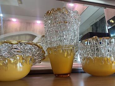 Vazalar: Vaza dəsti, Xrustal — 4