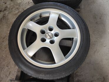 диски опель инсигния: Дөңгөлөктөр монтажда 235 / 45 / R 17, Жай, Колдонулган, Комплект, Жеңил унаалар, Куйма, тешиктери - 5